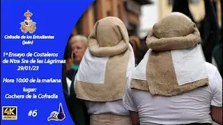 -1º Ensayo de Costaleros de Ntra Sra de las Lágrimas Hdad de los Estudiantes Jaén 29/01/2023 (4k)-