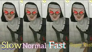 Evil Nun Maze Chase Music In Slow, Normal, Fast, Super Fast