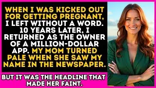 I Was Kicked Out Pregnant — But The Headline That Made My Mom Faint Was My Revenge