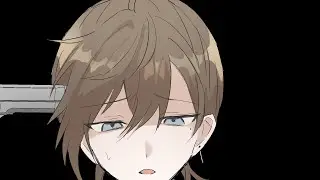 【手描き切り抜き】脅されながら相棒に目隠しする叶と正解に喜ぶ葛葉【くろのわ】