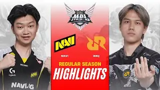 [HIGHLIGHTS] NAVI vs RRQ REGULAR SEASON | MPL ID S16 NAVI vs RRQ