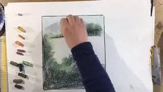 Art Relief Session Thirteen. Sketching With Colour