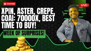XPIN, ASTER, COAI, CREPE: 7000X Incoming | Massive Crypto Breakout Week! 🔥 Don't Miss Out!