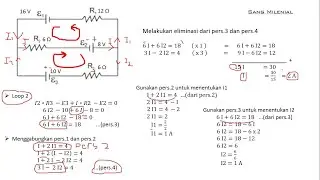 HUKUM KIRCHOFF 2 LOOP (MUDAH BANGET) SEKALIGUS PENGENALAN LISTRIK DINAMIS SMA DAN KELAS 9