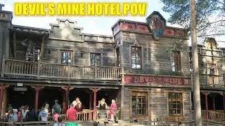 Devil's Mine Hotel POV, PowerLand Indoor Shooting Dark Ride | Non-Copyright