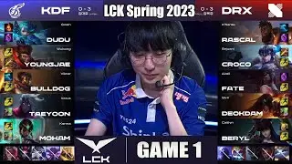 KDF vs DRX Game 1 - Match 20 LCK Spring 2023