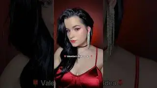 Valentine's Day Makeup Idea 🌹 #valentinesday #valentines #makeupidea #valentinesmakeup #fyp