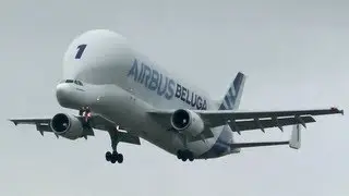 Airbus A300B4-608ST Super Transporter landing at St. Nazaire - Montoir (SNR / LFRZ)