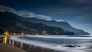 Relaxing Sea Waves for Anxiety Relief While Sleeping