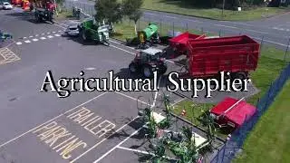 Livestock Handling & Feeding - Carr's Billington Stranraer. Dumfries & Galloway by @Dg9Drones.