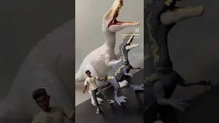 Darius & Baryonyx Peril Pack #jurassicworld #jurassicworldchaostheory #dinosaur #actionfigures