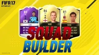 FIFA 17 Squad Builder - THE BEST DISCARD PRICE INFORM RW?!? w/ IF Kane + IF Suso!