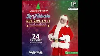 Feliz Navidad 🎄 Con El Animador Gregorio Valles 🎄 24/12/2025 🎄