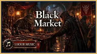Black Market | Dark Fantasy Background Music | D&D | TTRPG | 1 Hour