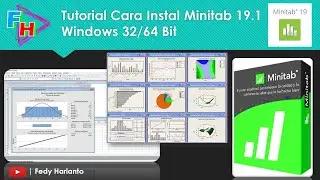 Tutorial Cara Install Minitab 19.1 | Windows 64 & 32 BIT