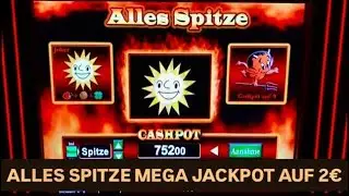 Let’s play Alles Spitze 2€ ÜBER 1500 EURO GEWINN 🔥 JACKPOT SPIELHALLE