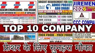 FREE Jobs for ll Oman Qatar ll Dubai UAE ll Russia Saudi ll Bahrain Kuwait ll@YtGulf1M