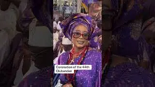 The Coronation of 44th Olubadan of Ibadanland, Oba Rashidi Adewolu Ladoja (Arusa I).
