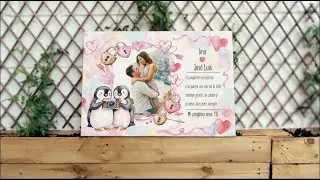 Lienzo Personalizado para San Valent&iacute;n