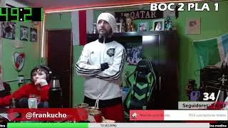 REACCION - BOCA VS PLATENSE -  - FRANKUCHO PLUS -