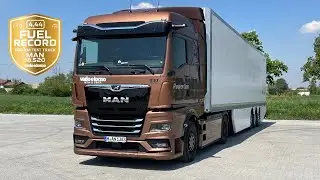MAN TGX 18.520 D30 PowerLion - Un Supertest da record