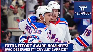 Ranger nominees for the Steven McDonald Extra Effort Award! The listeners weigh in with their picks!