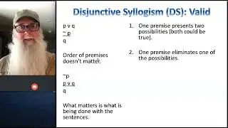 Disjunctive Syllogism DS