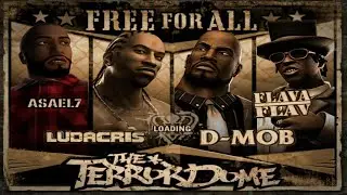 Def Jam Fight for NY &ndash;Asael VS Ludacris VS D Mob VS Flava Flav (PS2) Full Fight Gameplay