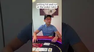the ending really looks like it hurt&hellip; #poker #etiquette #hitandrun #howtoplaypoker