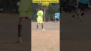 football match #shortvideo #villagelife #footballshorts