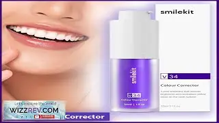 Smilekit V34 Color Corrector Purple Teeth Whitening Tooth Stain Removal 30ML
