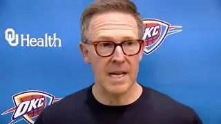 Thunder GM Sam Presti announces that rookie Nikola Topić has been diagnosed with testicular cancer
