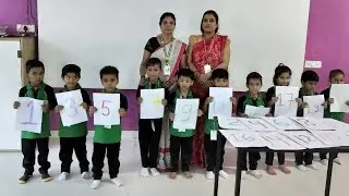 🤩✨ Learning Activity For Small Students 👩&zwj;🏫 | 🪅 LKG Class Students' Number Game 🎯 #lkg #kids