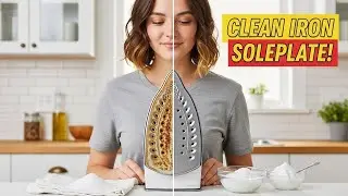 Clean Your IRON Soleplate With These Simple Tips Now!
