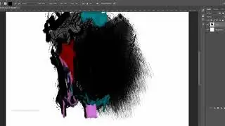 How to make digital art | abstract painting | Photoshop - Shahab Mehrparvar | Astronaut Monkey