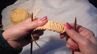 Stretchy bind-offs for knitting, four variants, great for shawls, Continental style