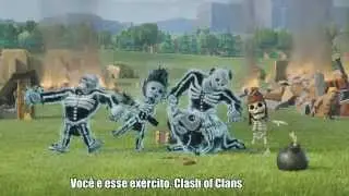 Comercial Clash of Clans - Movimentos 