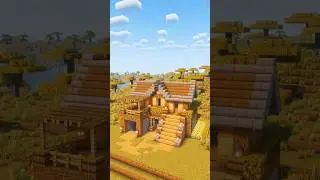 Minecraft Best Simple Survival House🏠 #minecraft #builds #minecrafttutorial