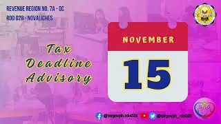 Tax Deadline Advisory for November 15, 2023