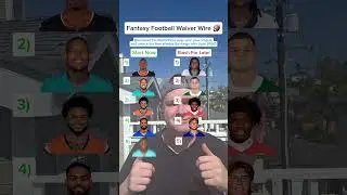 Fantasy Football Waiver Wire Week 5 #nflcontent #fantasyfootball #waiverwire