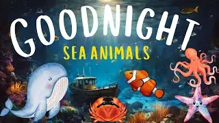good night sea animals| bedtime stories for kids in English|| learning sea animals'video for kids