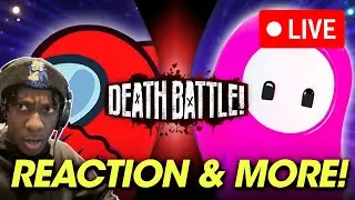 🔴 Among Us vs Fall Guys REACTION, Sonic Movie 3 Prep & MORE! - Breeton Boi Live