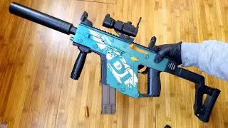 Toy guns toy Vector Kriss gun unboxing & testing