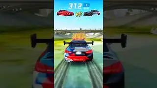 Toyota GR Supra Vs BMW M4 Challenge🏁|#car #vs #challenge #gaming #shorts