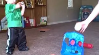 20 month old Baby baseball prodigy Hayden Harvison hits like a 5 year old