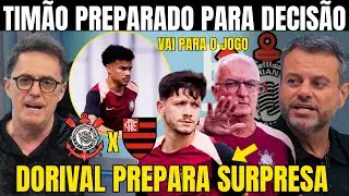 SÁBADO AGITADO NO CORINTHIANS! TIMÃO PRONTO PARA DECISÃO! KAIO CESAR VAI PARA O JOGO! RUMO AO BI!