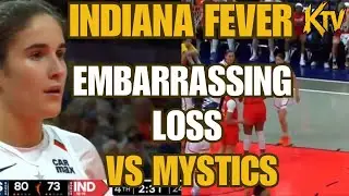 FIRE STEPHANIE WHITE SHE STINKS Indiana Fever EMBARRASSING LOSS to REBUILDING Washington Mystics