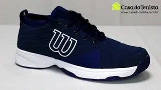 T&ecirc;nis Wilson Pro Open Azul e Branco 