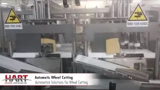 Automatic Wheel Cutting | Cheese Wheels | HART Design & Manufacturing