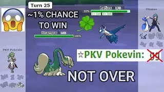 Never Say GG Too Early! (Pokemon Showdown Random Battles) (High Ladder)